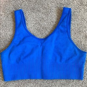 RIBBED SPORTS BRA